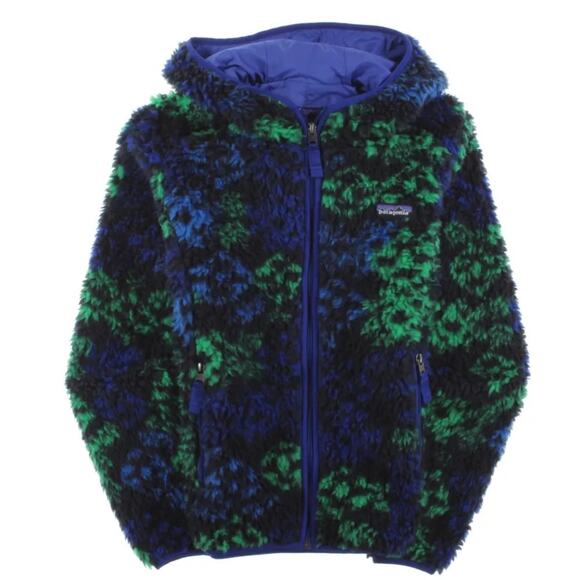 Patagonia Retro X blue and green Cardigan - Picture 1 of 6